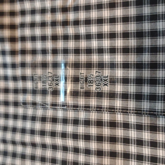 SHAQ👀NWT BIG AND TALL MEN SHIRT 18.5/36-37 - Picture 5 of 7